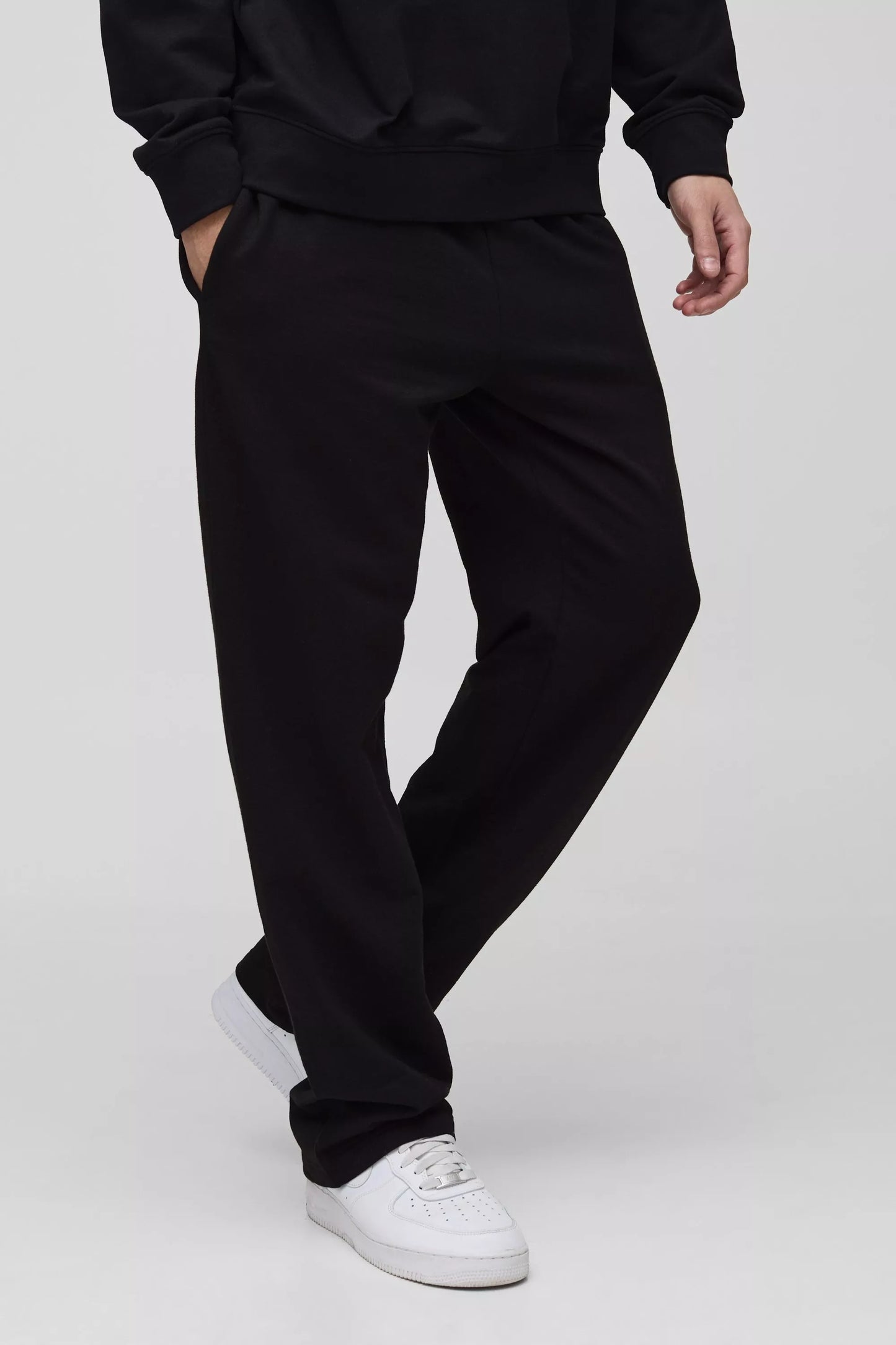 DRP Straight Fit Trousers Black