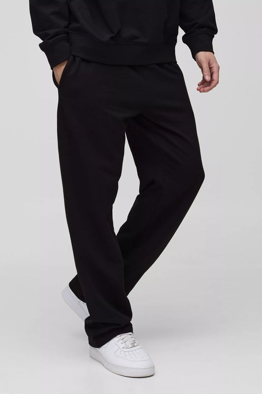Pack of 2 Plain Straight Fit Trousers