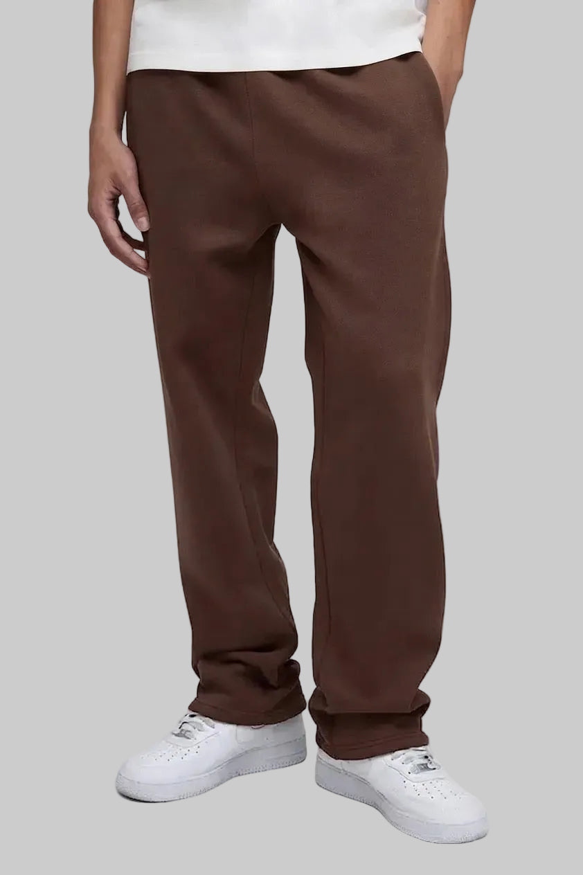 DRP Straight Fit Trousers Brown