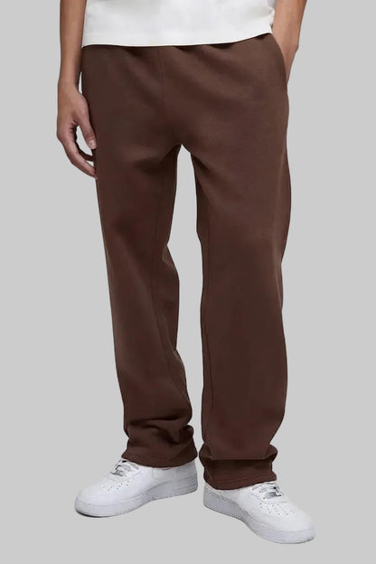 DRP Straight Fit Trousers Brown
